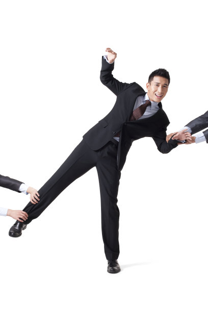 商务人士拉拽图片下载