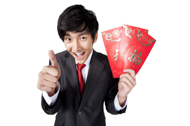 商务人士和红包图片下载
