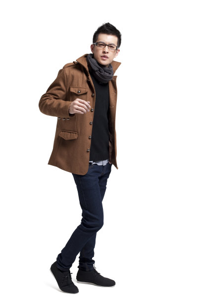 时尚青年男子肖像图片下载