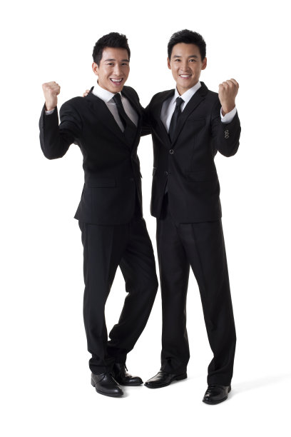 商务人士庆祝图片下载