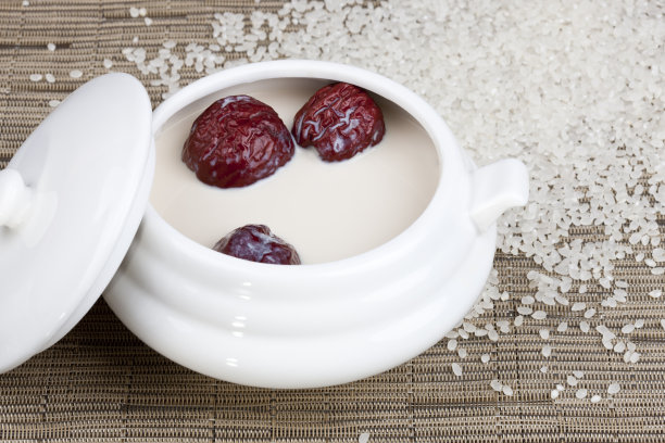 牛奶红枣粥图片下载