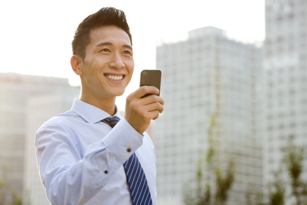 商务人士和手机图片下载