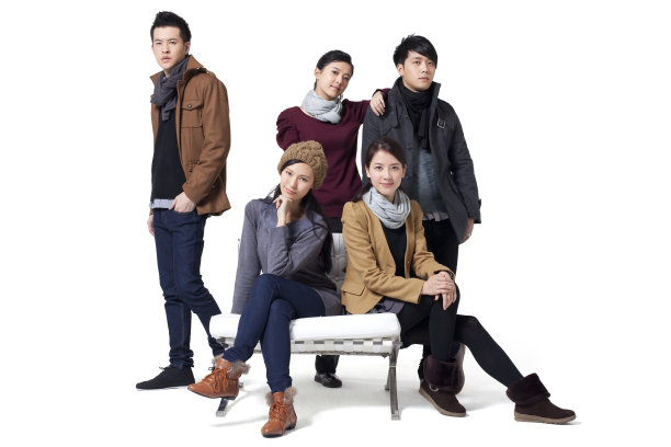 时尚青年男女图片下载