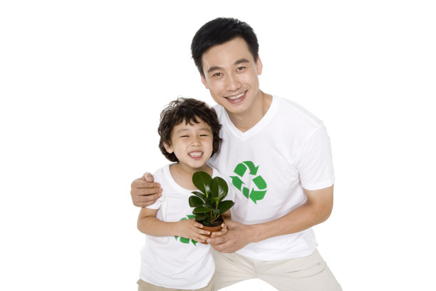 环保父子图片下载