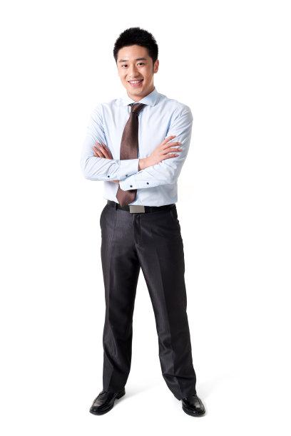 青年商务男士肖像图片下载