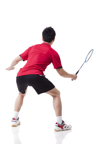 运动员打羽毛球图片下载