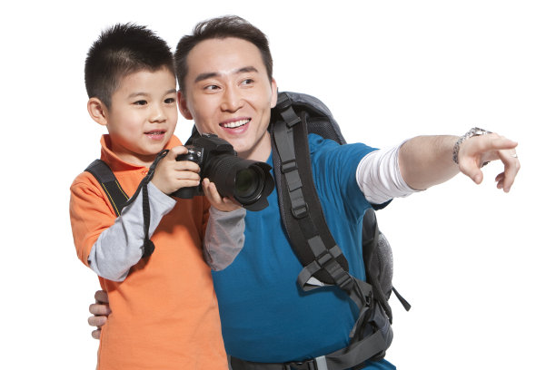 父子和相机图片下载