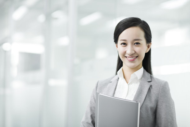 快乐的商务女士图片下载