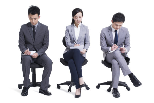 应聘者进行笔试图片下载