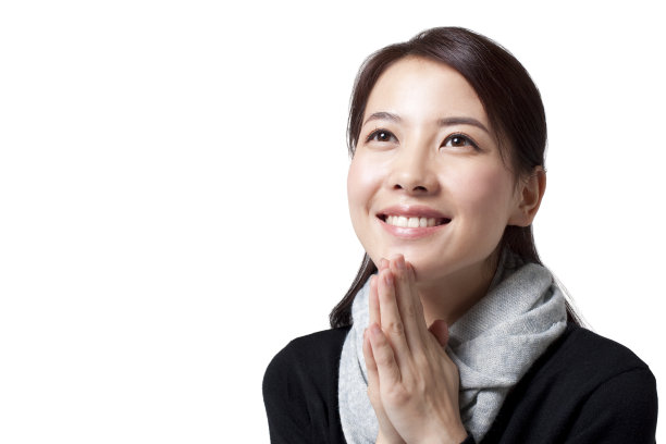 时尚青年女子肖像图片下载