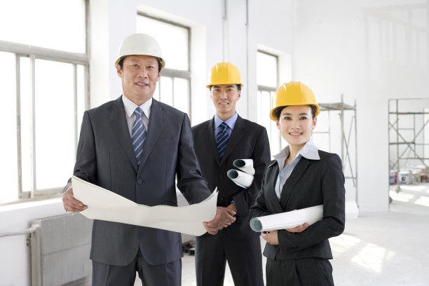 工程师在施工现场图片下载