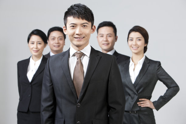 快乐的商务团队图片下载