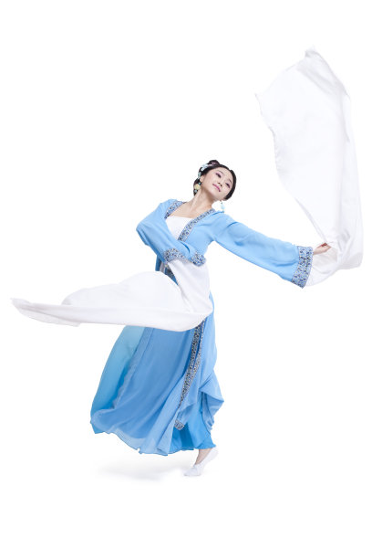 古装女子跳古典舞图片下载