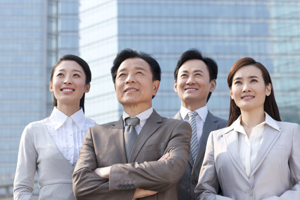 自信的商务团队图片下载