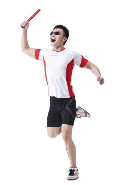 运动员接力赛跑图片下载