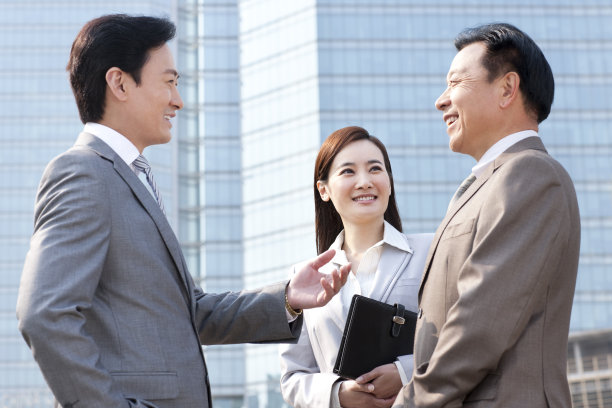 商务团队交谈图片下载