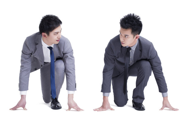 商务人士赛跑图片下载