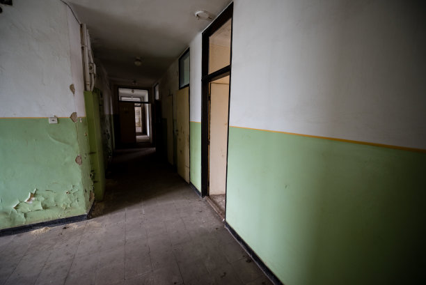 废弃的大楼黑暗图片下载