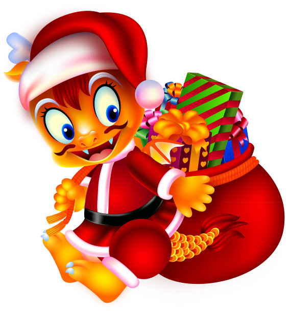 龙插画图片下载