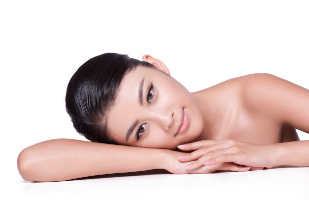 年轻女人妆面图片下载