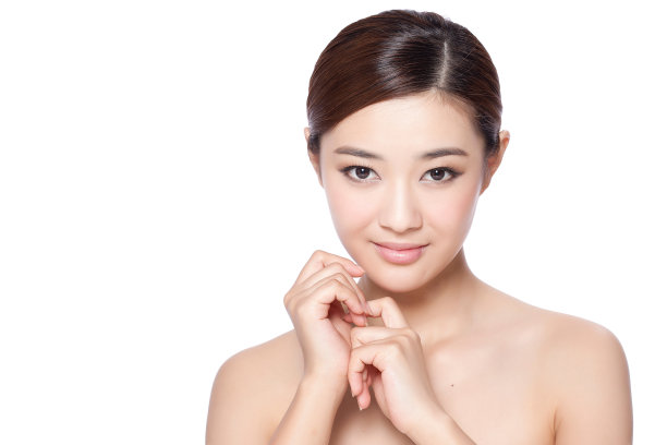 年轻女人妆面图片下载