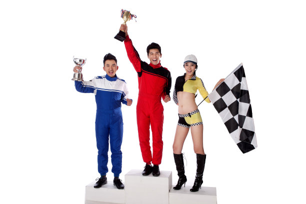 青年赛车手获奖图片下载