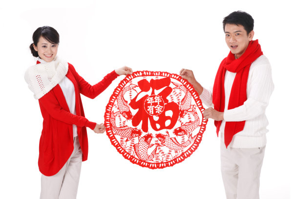 东方家庭过年图片下载