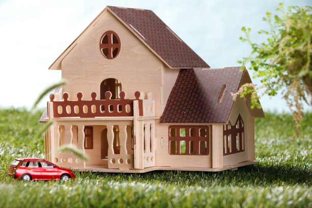 静物房子模型汽车图片下载