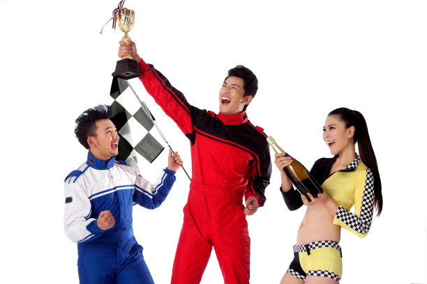 青年赛车手获奖图片下载