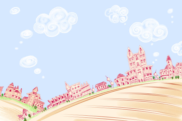 城市插画图片下载