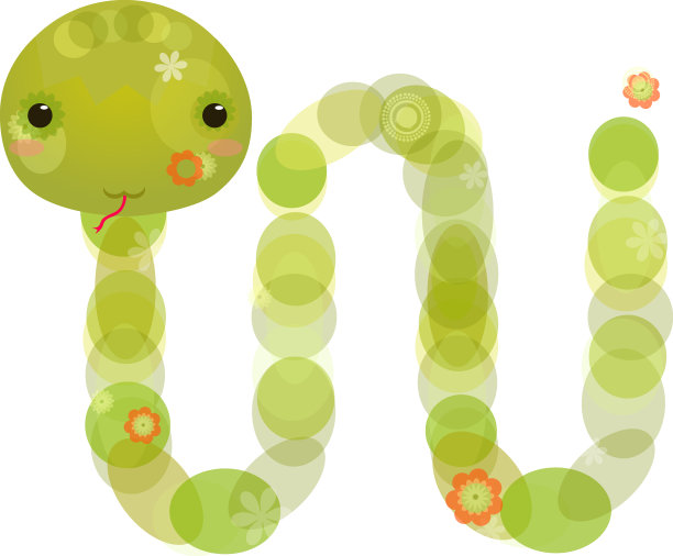 插画蛇图片下载