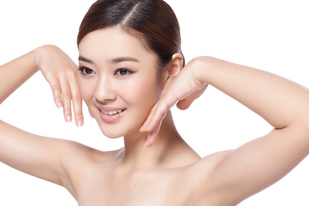 年轻女人妆面图片下载