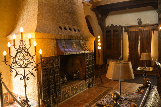 居室壁炉图片下载