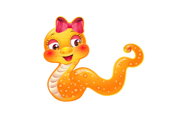 插画蛇图片下载