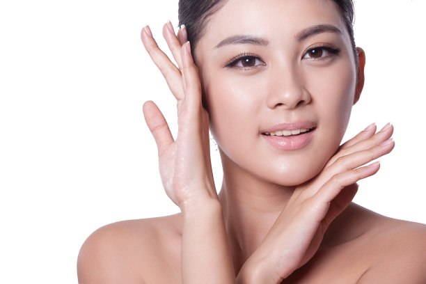 年轻女人妆面图片下载