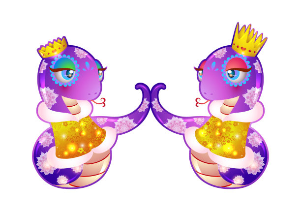 插画蛇图片下载