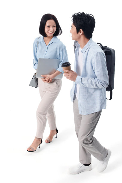 两个青年商务人士图片下载
