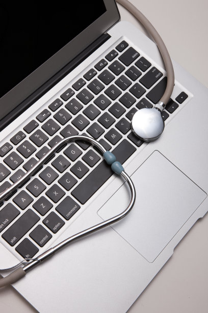 笔记本电脑听诊器图片下载