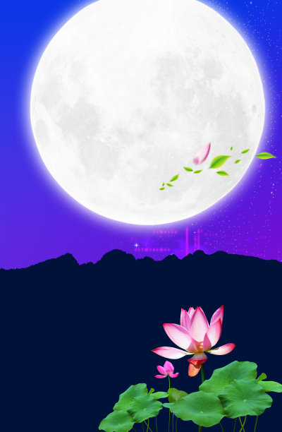 中秋圆月图片下载