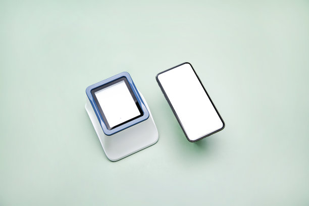 手机扫码支付盒子和手机图片下载