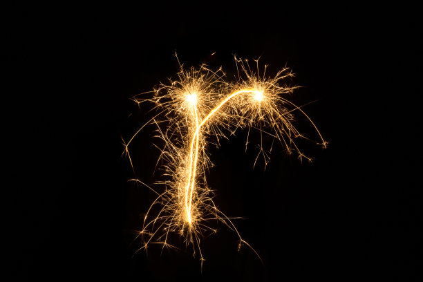 烟花字母图片下载