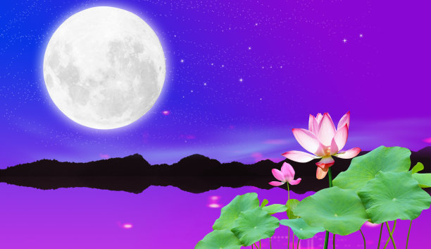 中秋月圆图片下载