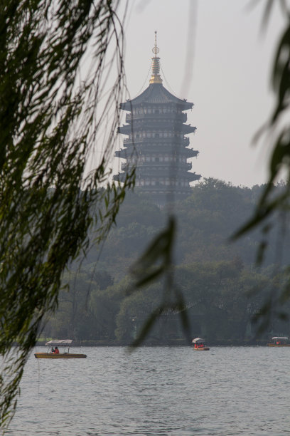 浙江省杭州西湖雷峰塔图片下载
