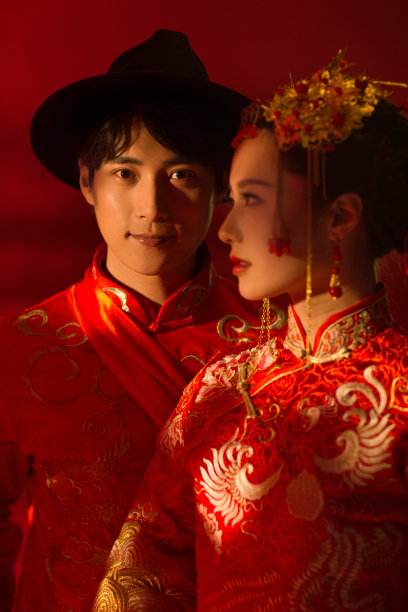 中式古典婚礼图片下载