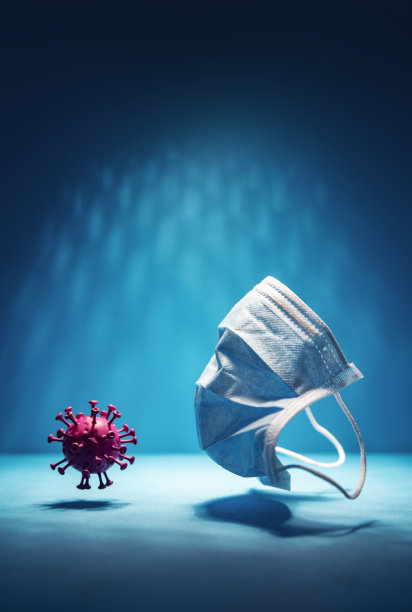 病毒和医用外科口罩图片下载