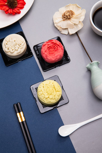 月饼配咖啡图片下载