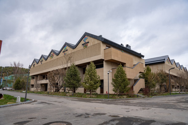 张家口崇礼太子城冰雪小镇图片下载