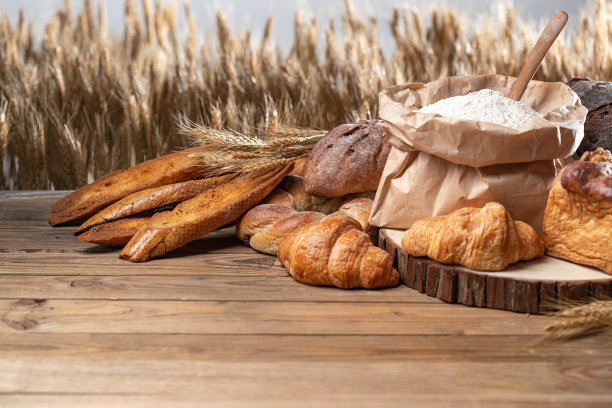 面包和麦子图片下载