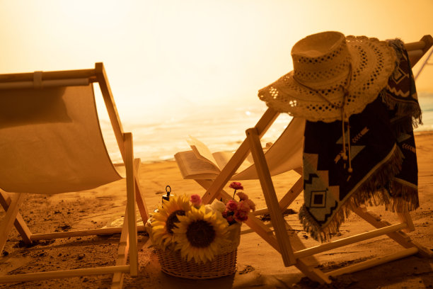 沙滩静物图片下载