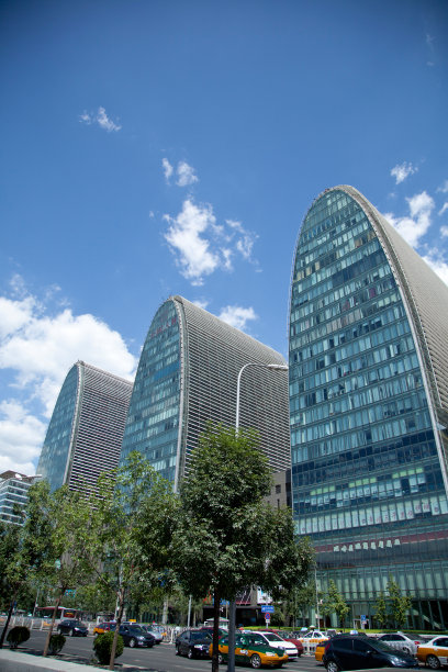 北京西直门建筑风光图片下载